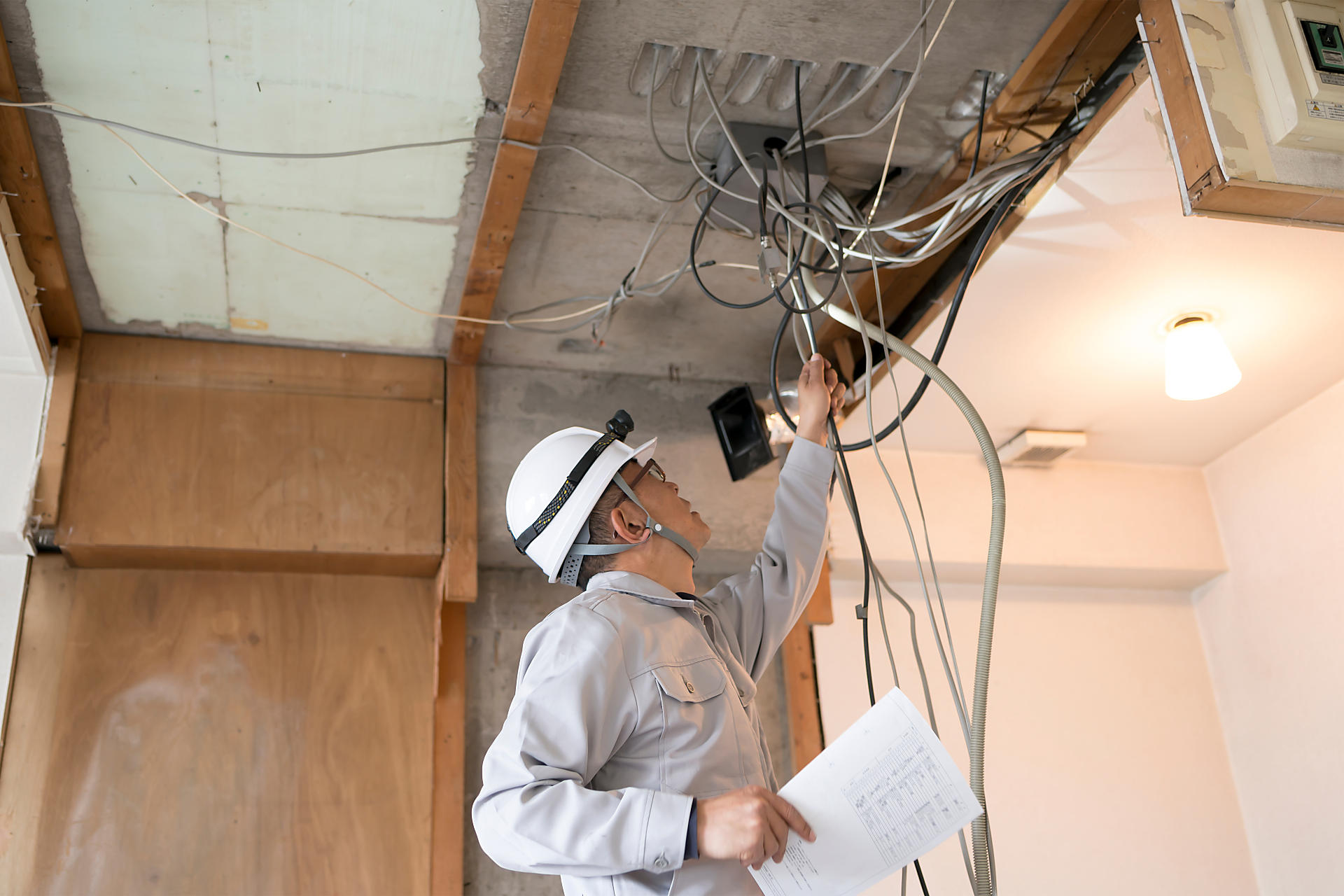 施設・ビル等の電気配線工事